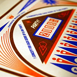 Free screenprinted posters from Orange Element! First come, first serve. Check  out the deets on the blog.