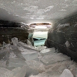 Icewalk through Maligne Canyon in Jasper National Park. Over and under the ice shelves (i crawled in there!), squeezing behind walls of ice and more to experience the inspiring ice formations. Bucket list worthy for sure.