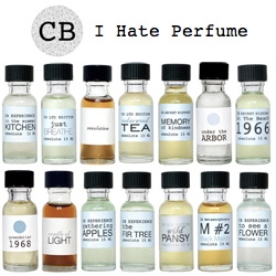 CB's "I Hate Perfume" perfume collection ~ with fragrances like: Just Breathe, Revelation, In the Library, Eternal Return, and more...
