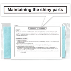 "MAINTAIN THE SHINY PARTS" !!! funny technical sheet that i found with my new plasma tv... so silly i had to share it.