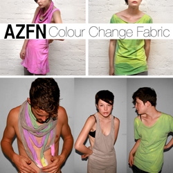 The Hypercolor "trend" seems to be gaining momentum, i wonder if it will outlast the few minutes of fame it had in the 80s... the Anzevino and Florence Colour Change Collection is pretty fun!