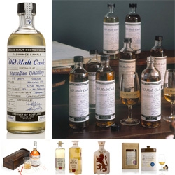 Incredible packaging on what i can only imagine to be delicious scotches... Douglas Laing's Single Cask Malts and Premium Blended Scotch Whiskies.