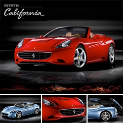 2009 Ferrari California ~ beautiful and sounds great ~ autoblog even got hands on with it in Paris