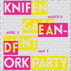 On super exciting upcoming events ~ Knife and Fork for ENGAGEMENT PARTY, MOCA’s series of interventions by local artist collectives the 1st Thursday of every month! First up GOLF AND DONUTS!