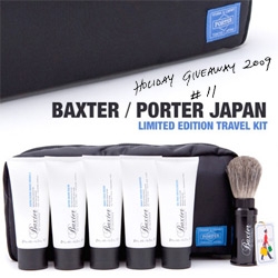 Holiday Feature and GIVEAWAY!!! Baxter of California gives me a look into the studio, the inspiration, and some new product! Giveaway of their stunning travel kit collaboration with Porter!