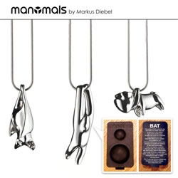 Manymals - beautiful silver jewelry - in the coolest packaging ever!