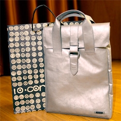 Freitag takes truck tarp bags to a new level with the new REFERENCE Line coming in the fall... but first a Limited Edition Silver Edition of 34 pieces at 10 Corso Como (and apparently gold at Colette). See closeups of the beautiful details!