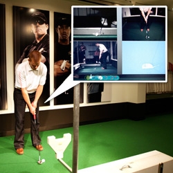 Nike Golf Oven ~ a close up look at the technology of the Putting Lab and the physics behind the perfect putt! And the details of the Method Putters... See the cameras and UI set up!