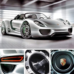 Porsche 918 Spyder Plug-in Hybrid Concept ~ stunning ~ see the video too!
