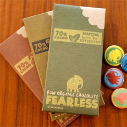 Fearless Chocolates ~ a close up look at the graphic design and packaging!