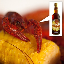 Crawfish Boil with Firefly Vodka! A close up look at hundreds of pounds of crawfish flown in to Hollywood mixed with Sweet Tea Vodka deliciousness. And Beignets! 