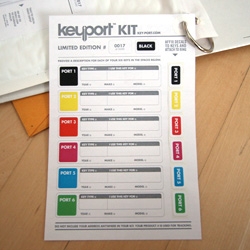 Next step for the Keyport is sending in keys... so they can cut perfect keyport keys for your all in one keyfob! Curious what they send you?