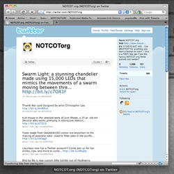 psssst... did you know if you want this NOTCOT.org feed in Twitter you can get it from @NOTCOTorg ? 