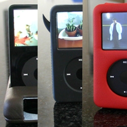 Big iPod Case review day at NOTCOT.com - Brenthaven Flip Case, Podstar Diablo, and Vaja i-volution