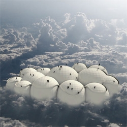 Passing Cloud by Tiago Barros ~ fun concept of a cloud zepplin like contraption!