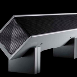 Aux Level Speakers are Outline's most diverse system with the ability to be used as shelves, angled slightly off the ground, or attached to a variety of bases, as well as coming in an assortment of colors and finishes.  