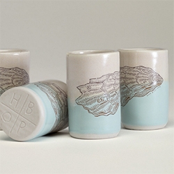 Howler Bros. x Oxide Pottery Oyster Shot Cups