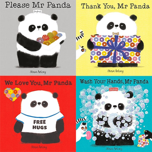 Mr. Panda books by Steve Antony have been one of my favorite little kids' book series since the NOTkid, and the hand washing/germs one is perfect as we start preschool! So so cute, with just enough snarky cheekiness and a dose of manners.