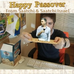Augmented reality is crazy with this augmented matza. Saatchi & Saatchi Israel wishes you a happy Passover.  