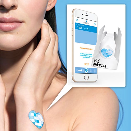 La Roche-Posay My UV Patch - wearable tech that you can scan with an app to see how much UV you've been exposed to. An interesting educational campaign to help us understand the need for sunscreen.