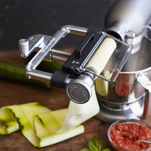 KitchenAid Vegetable Sheet Cutter Attachment - You can peel zucchini into lasagna like noodle sheets with your KitchenAid Mixer.