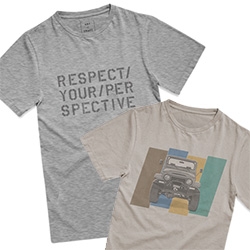 Art of Craft Project No 003 with Jonathan Ward & ICON 4x4 is a collection of auto inspired tees. RESPECT YOUR PERSPECTIVE!