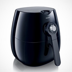 Philips 'Viva Collection AirFryer'. Its unique combination of fast circulating hot air and a grill element allows you to fry a variety of delicious fried food, snacks, chicken, meat and more.