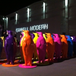 Jotun Paints, one of the leading manufacturer of paints globally, launched the new color trends with a igloo party with penguins for the architects and designers in Istanbul Modern Museum. 