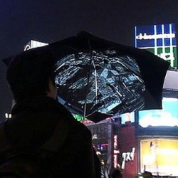 The Pileus Wi-Fi Camera Umbrella allows you to not only take photographs with your umbrella, but also upload them to flickr and view them instantly. The product's capabilities don't end there either, it also serves as a GPS and digital compass.