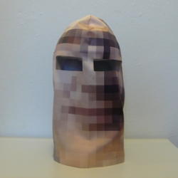 Pixelhead mask by Martin Backes.