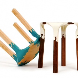 The Plastic Nature is a furniture concept by Dutch designer Alexander Pelikan which exemplifies the connection of the "plastic-world" and the world of wooden furniture.