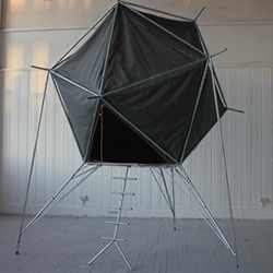 POD, the portable pop-up dwelling prototype created by the British designer William Darrell.