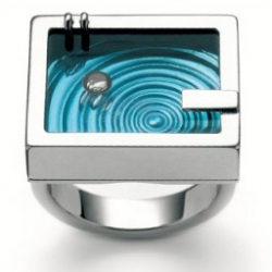 Pool Party Ring. Part of the Swatch Bijoux Jewelry Collection. 