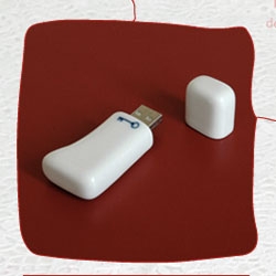 Porcelain Memory - there is something delicately beautiful (yet techy) about having a porcelain usb key... love the key graphic. by Mokkatanten