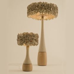 Jaquie Hagan and Madeleine Potter, two interior designers based in Adelaide, Australia, have recently created the Porcini Lamp collection.