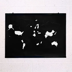 Adventurous video showing an „analog“ way to mark the visited places from all around the world. By Bold Tuesday.