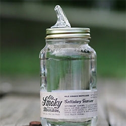 Ole Smoky Moonshine has an awesome Mason Jar add on - the pourer lid!