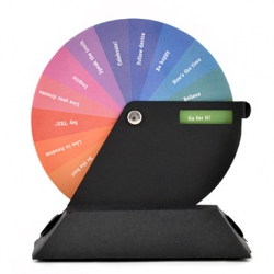 Spinning kits that give daily words of wisdom and positive mantras.