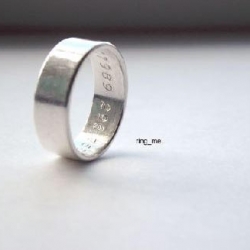Ring_Me by Project Sneeze - Engraving the phone number onto the inside of the ring to be given to someone who you wish to "ring" you