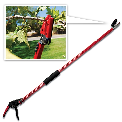 Corona LR 3460 Long Reach Cut 'n' Hold Pruner. NOTCOT's new favorite garden tool - cutter and grabber in one! Perfect for hard to reach precision trimming.
