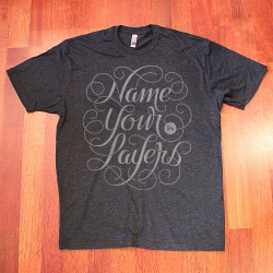 "Name Your Layers" t-shirt from Photoshop Etiquette