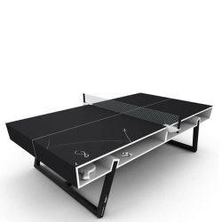 Chalk is a great ping-pong table by studio Aruliden for Puma and ideal for the social athlete. Its chalkboard surface with many other possible uses, and the convenient compartment underneath safely stores your beverages.