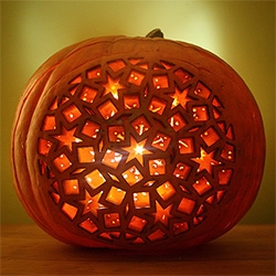 Design Sponge creates amazing laser cut jack-o-lanterns with Dan Funderburgh!