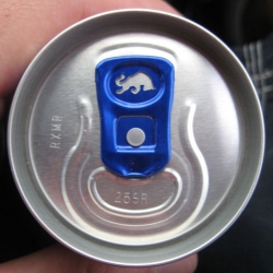 Red Bull put a little bull in the pull tabs on the tops of their energy drinks.  Where do all the bull cutouts go? answer here ...