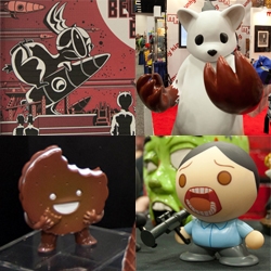 SD ComicCon is upon us ~ and here's a look at some of the fun toys that caught my eye ~ lots of fun playful designer inspiration!