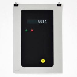ET 66: 5,537 print by Conor & David of Curate & Design... for their recently curated a retrospective of the work of Dieter Rams in Dublin, Ireland.