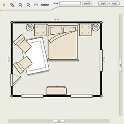 a VERY useful tool for anyone planning to redecorate, move furniture, etc. A room planning Flash app which lets you customize dimensions, adjust furniture types and add features. Great time saving for interior decorators/designers. 