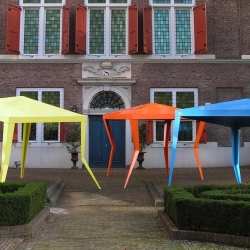 Party by Rotganzen is a tribute to the broken party tent in your neighbor's garden.