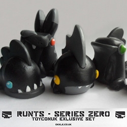 Okkle Runts Series Zero are coming - adorable set of 5 animals... 