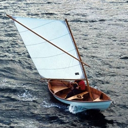 The Skerry sailboat by Chesapeake Light Craft is a nimble mix of traditional British, Scandinavian, and American designs. 